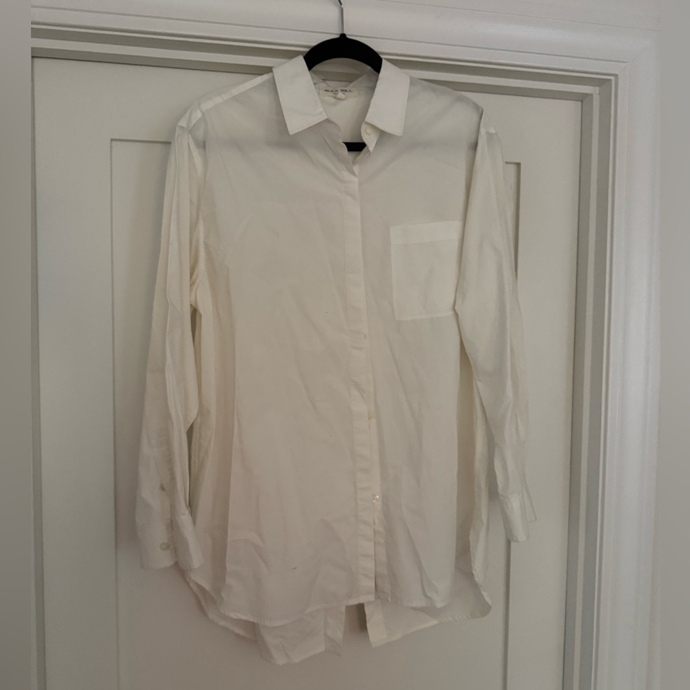 Alex Mill Ivory Button-Up